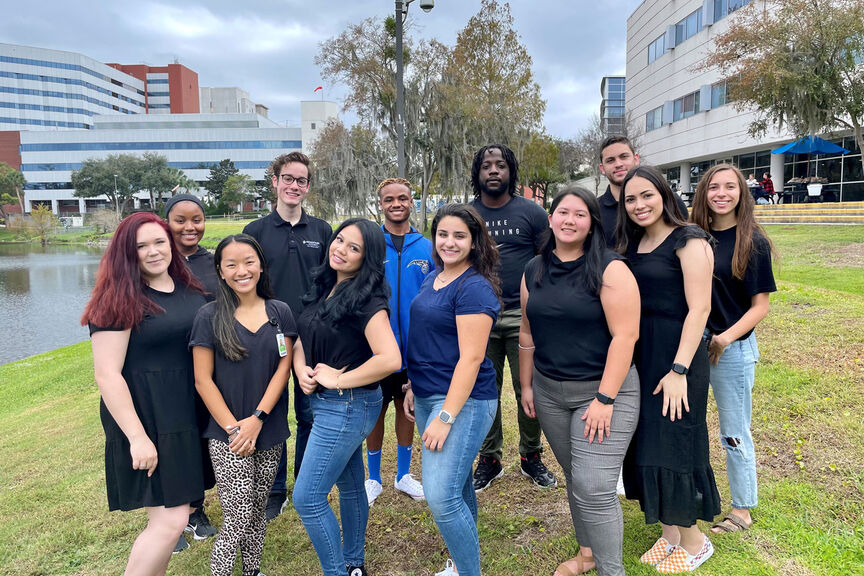 Take Action Conference students