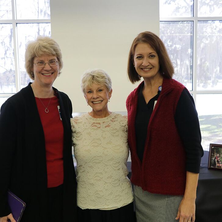 Mary Rickelman, Becky Fisher and Aura Lee